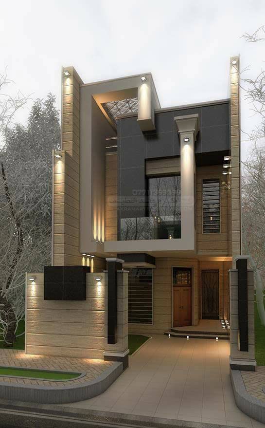 طراحی نمای ویلایی07
